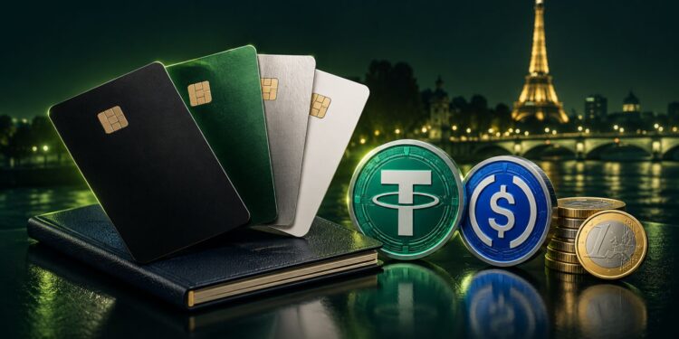 11 tarjetas cripto para viajar a Europa: comisiones de 0% a 7%