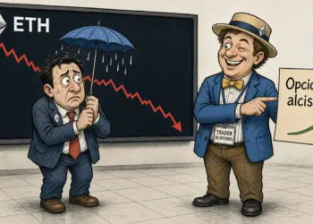 ETH cae un 3,98% semanal ante salidas de ETF y debilidad técnica