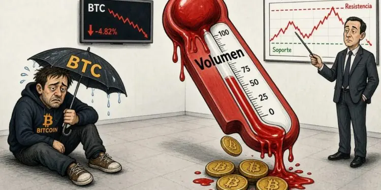 Bitcoin baja 0,87% hasta 81.252,80 dólares y aconseja cautela