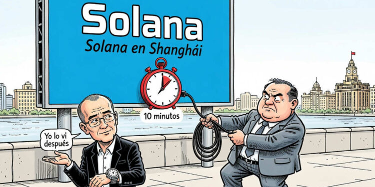 CZ niega que su publicación retirara el anuncio de Solana en Shanghái 1 CZ niega que su publicación retirara el anuncio de Solana en Shanghái