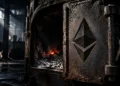 Ethereum suma 2.955 ETH y quema solo 13,6 en 24 horas