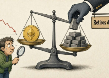 ETH cae un 2,53% el 17 de octubre por retiros de ETF