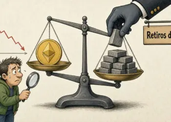 ETH cae un 2,53% el 17 de octubre por retiros de ETF 4 ETH cae un 2,53% el 17 de octubre por retiros de ETF