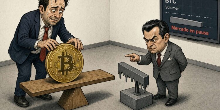Bitcoin afronta resistencia y volumen débil en USD 81.871,98