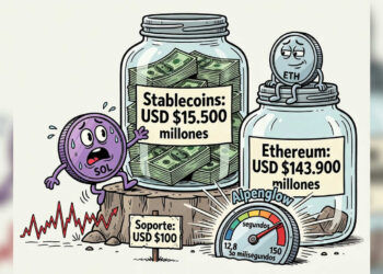 Solana acumula USD $15.160 millones en stablecoins, lejos de Ethereum