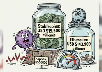 Solana acumula USD $15.160 millones en stablecoins, lejos de Ethereum