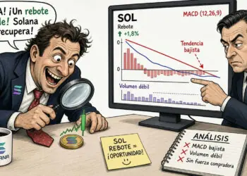 Solana (SOL) rebota débilmente bajo medias clave