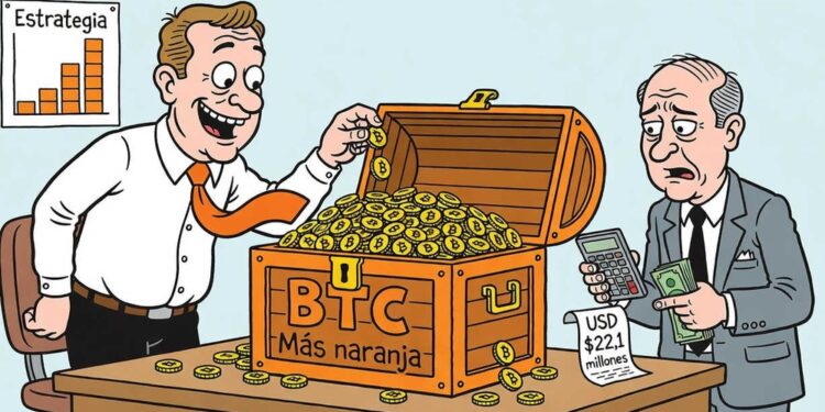 Strategy compra 267 BTC por USD 22,1 millones por sexta semana 1 Strategy compra 267 BTC por USD 22,1 millones por sexta semana