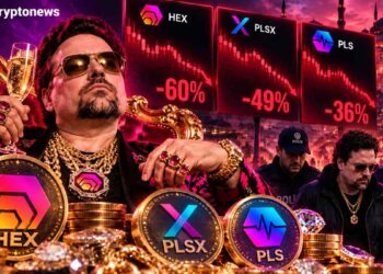 HEX cae casi un 60% tras reportarse la detención de Richard Heart 4 HEX cae casi un 60% tras reportarse la detención de Richard Heart