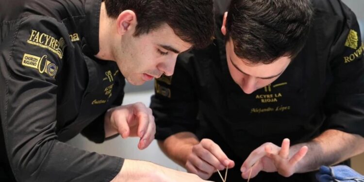 Cristian Solana e Igor González, campeones de España de cocina