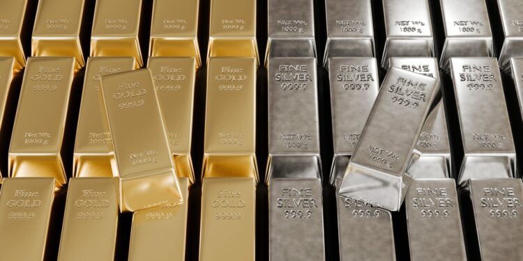 El oro cae un 1,9% a mínimos de más de dos meses y la plata un 3,9%