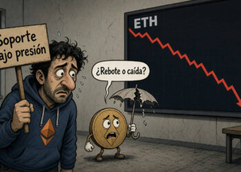 ETH retrocede 2,09% y pone a prueba soportes el 22 de octubre de 2026