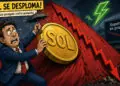 Solana cae un 1,96% y se acerca a un soporte clave el 22 de octubre