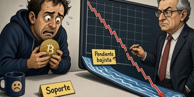 Bitcoin cae el 25 de octubre y pierde impulso técnico 1 Bitcoin cae el 25 de octubre y pierde impulso técnico