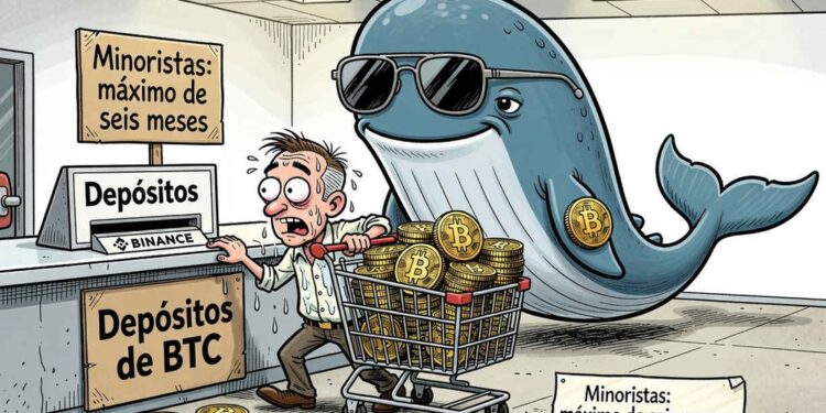 Depósitos minoristas de Bitcoin en Binance tocan máximos de seis meses