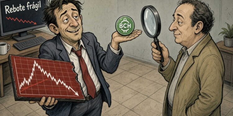Bitcoin Cash rebota un 1,17%, pero mantiene señales técnicas bajistas 1 Bitcoin Cash rebota un 1,17%, pero mantiene señales técnicas bajistas