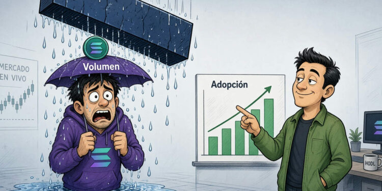 Solana sube un 1,29%, pero sigue bajo presión técnica 1 Solana sube un 1,29%, pero sigue bajo presión técnica