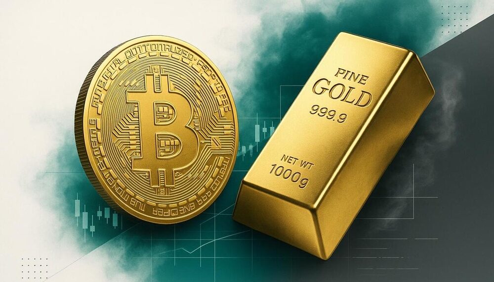 Bitcoin gana terreno frente al oro antes de la decisión de la Fed