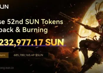 SUN.io completa su 52.ª quema y supera los 685 millones de SUN