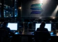 Solana: el volumen DEX cae un 24% y las comisiones, un 18,8%