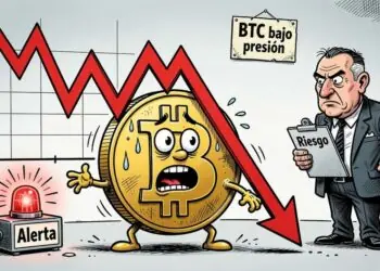 Bitcoin cae 4,38% en medio del hackeo de Binance