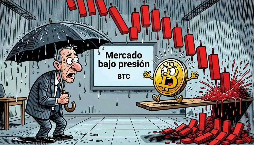 Bitcoin cae 3,79% y pone a prueba el soporte y la SMA-200
