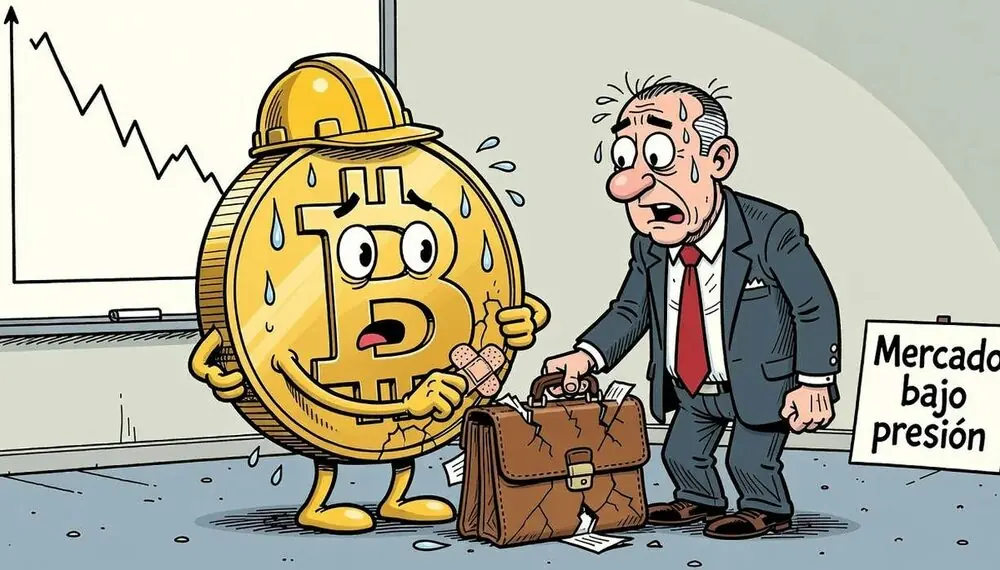 Bitcoin retrocede a USD 77.305,41 y prueba soportes clave
