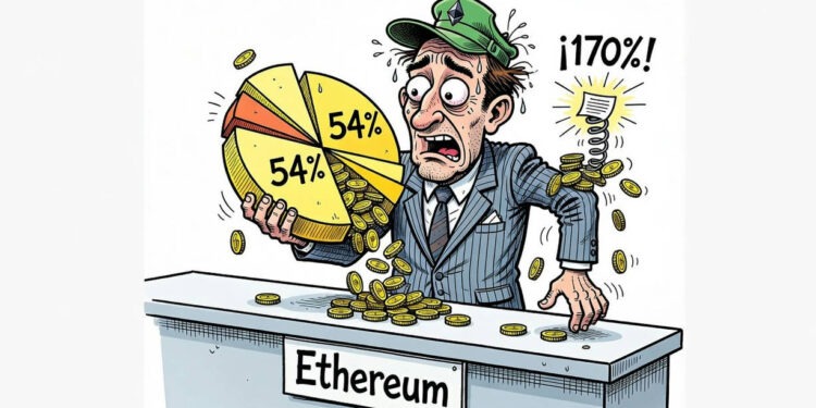 Ethereum reúne el 54% de stablecoins; acciones tokenizadas suben 170% 1 Ethereum reúne el 54% de stablecoins; acciones tokenizadas suben 170%