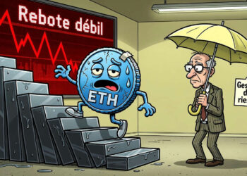 ETH rebota un 0,40% pero mantiene una tendencia bajista 4 ETH rebota un 0,40% pero mantiene una tendencia bajista